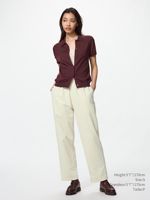 Corduroy Easy Ankle Pants