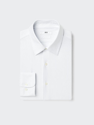Super Non Iron Stretch Slim Fit Shirt | Striped