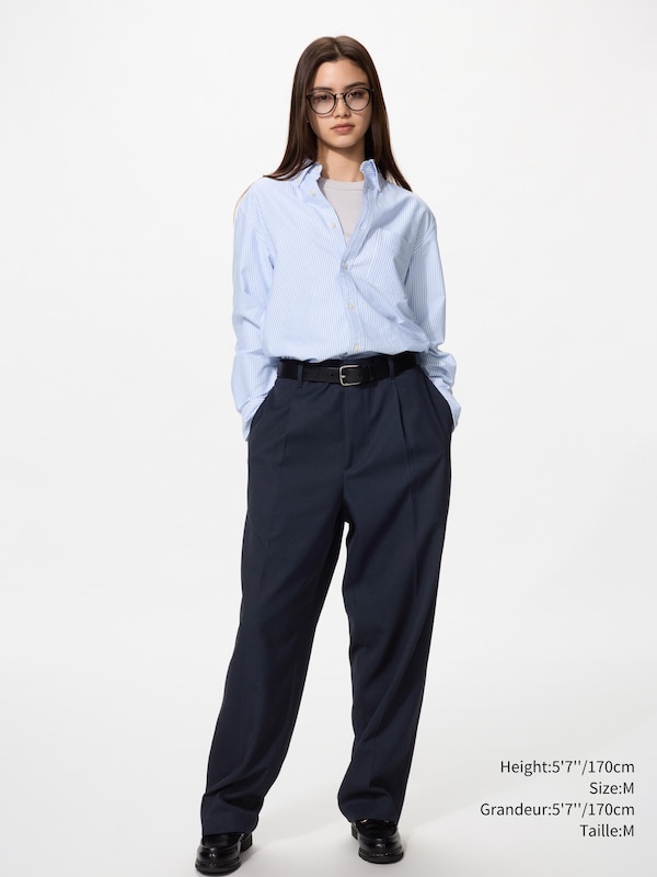 Oxford Slim Fit Shirt Long Sleeve | Striped