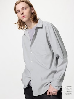 Broadcloth Shirt Long Sleeve | Striped