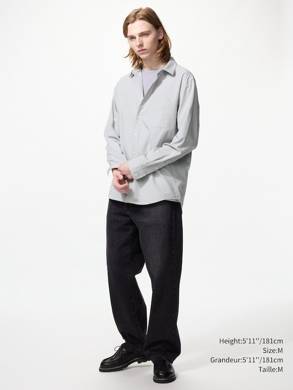 Broadcloth Shirt Long Sleeve | Striped