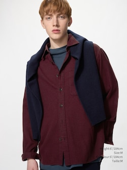 CHEMISE EN FLANELLE MANCHES LONGUES