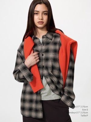 Flannel Checked Shirt Long Sleeve