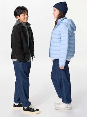 ENFANT PANTALON EN DENIM DOUBLÉ DE POLAIRE