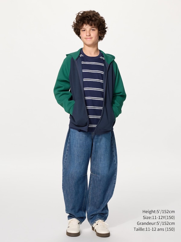 Jeans à jambe ballon