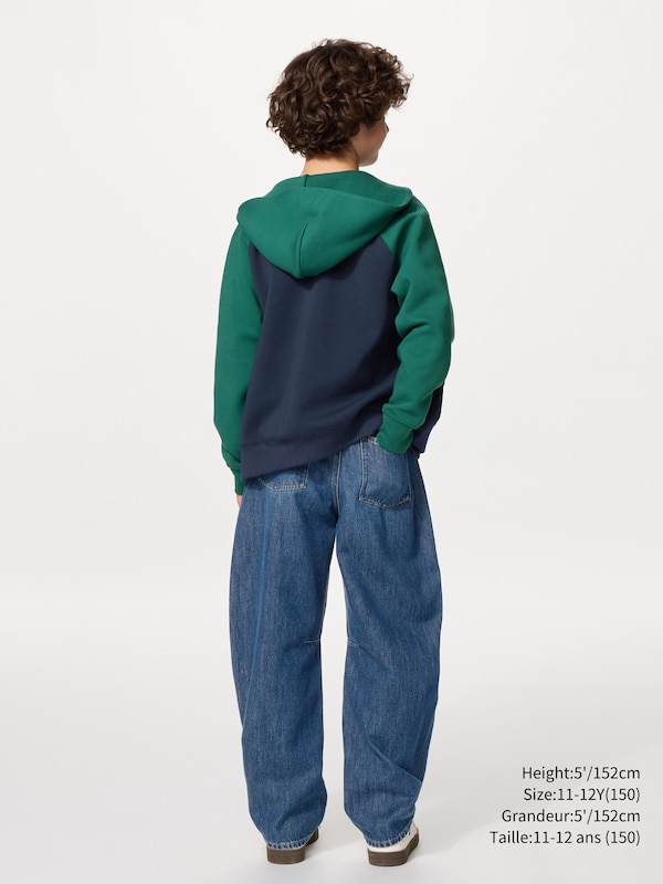 Jeans à jambe ballon