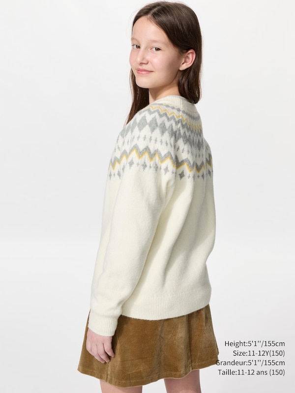 Souffle Yarn Sweater | Fair Isle