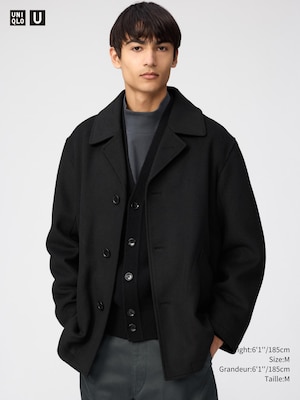 Wool Blend Short Coat