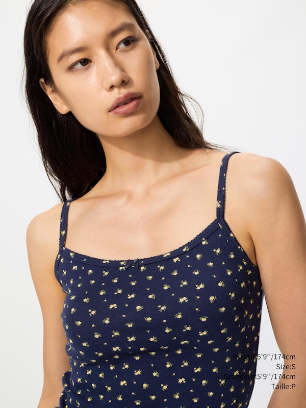 Pointelle Printed Camisole