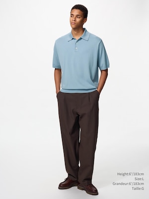 PANTALON AMPLE DÉCONTRACTÉ À PINCES