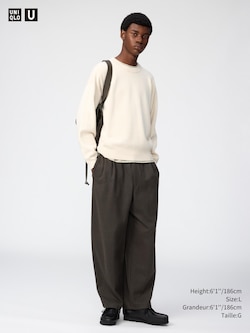 Brushed Jersey Wide Pants