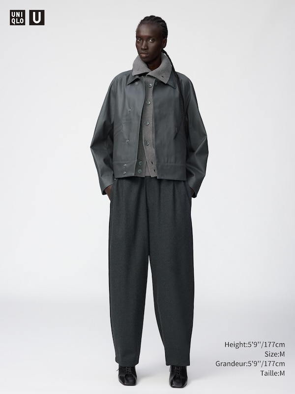 Brushed Jersey Wide Pants