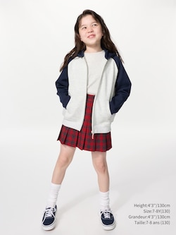 FILLE MINIJUPE-SHORT PLISSÉE