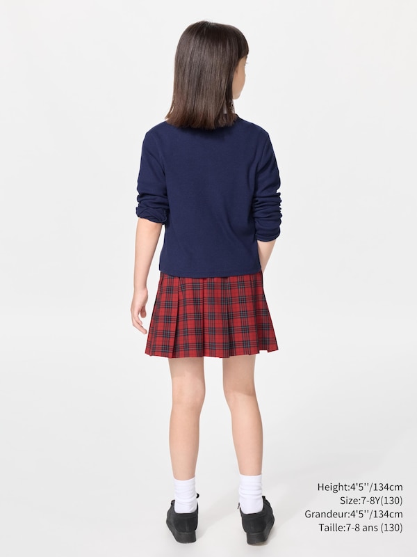 Pleated Mini Skort