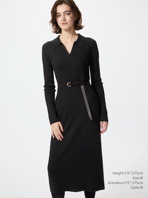 Knitted Polo Dress