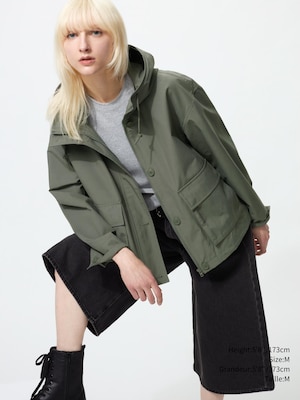 Utility Cotton Blend Parka