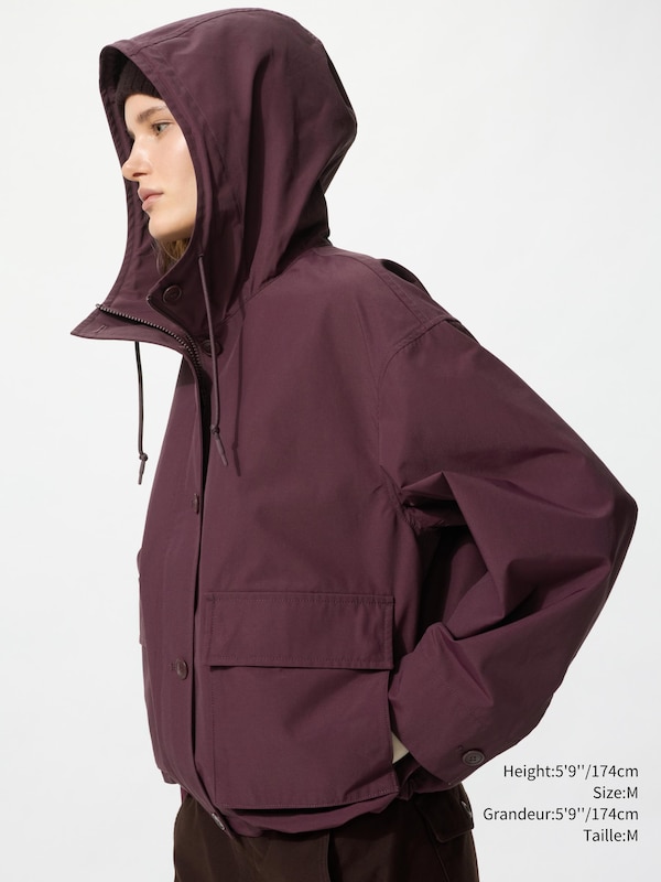 Utility Cotton Blend Parka