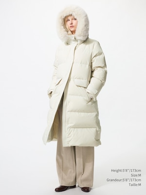 FEMME MANTEAU LONG EN DUVET ULTRACHAUD