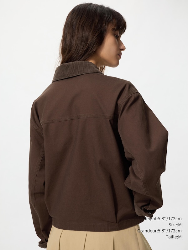 Zip Up Short Jacket