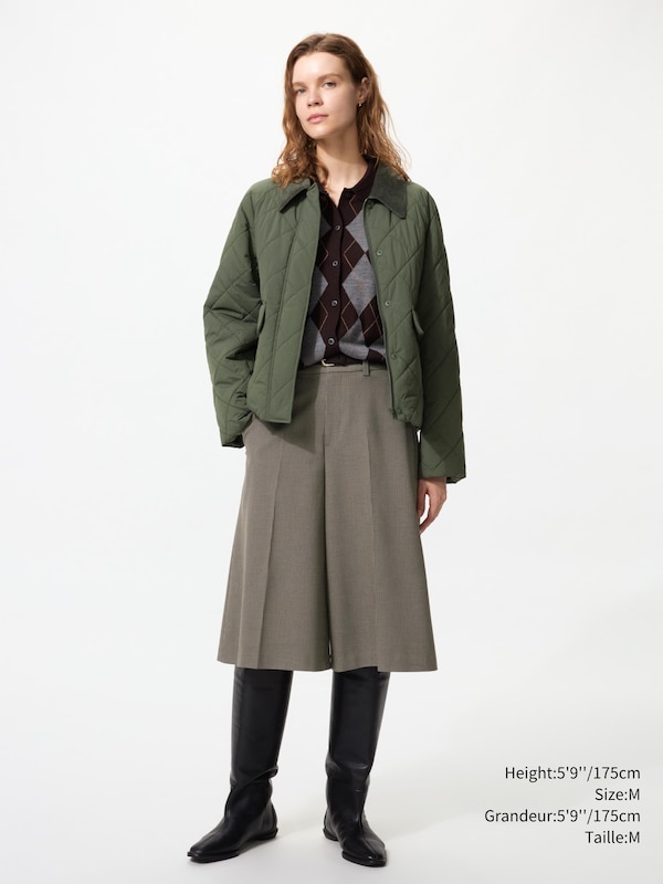 FEMME VESTE UTILITAIRE COURTE MATELASSÉE