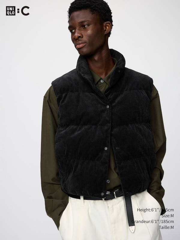 Padded Corduroy Vest