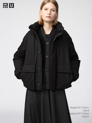 VESTE COURTE EN DUVET HYBRIDE