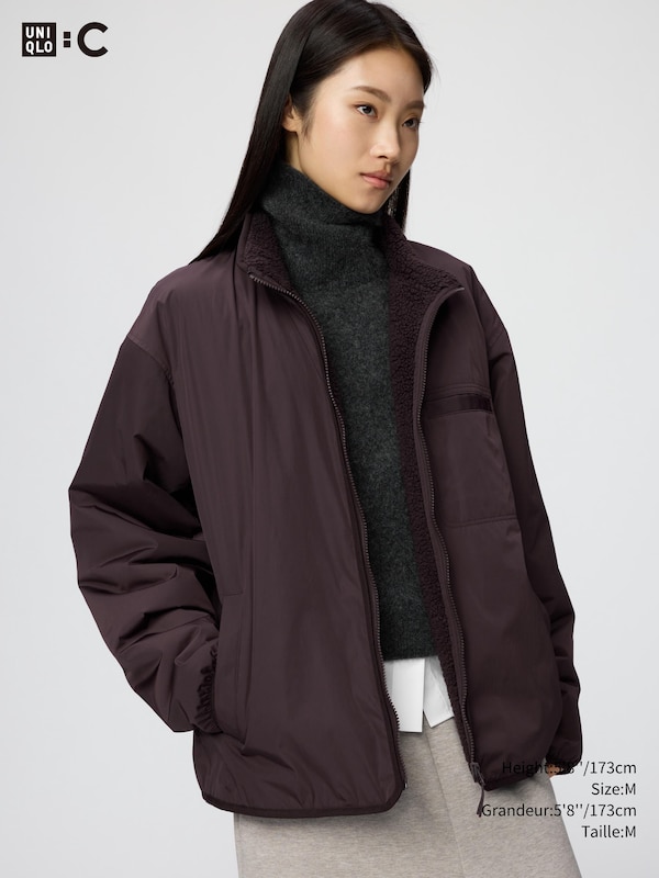 Pile Lined Stand Jacket