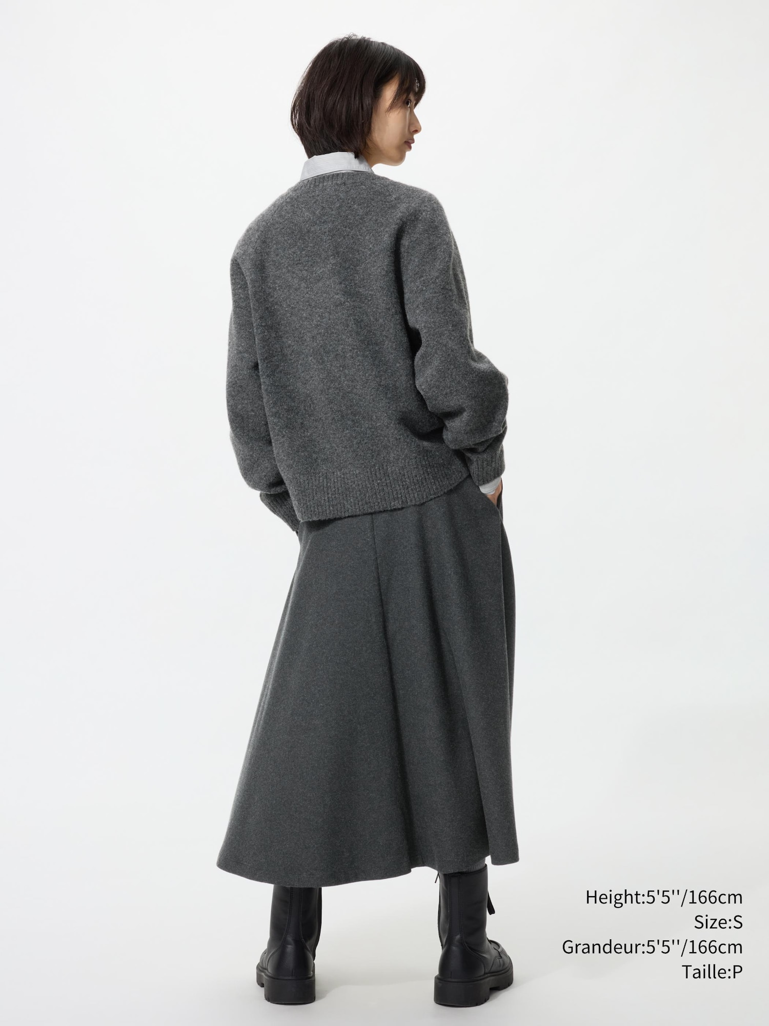 Women's Brushed Jersey Flare Skirt | UNIQLO CA