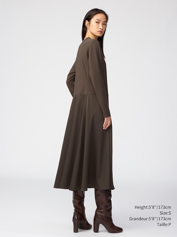 ROBE COMBINÉE EN SATIN