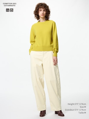 Corduroy Barrel Leg Pants