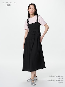 Shirring Dress Sleeveless