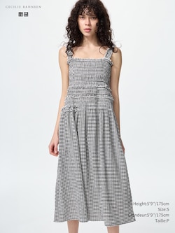 Shirring Dress Sleeveless