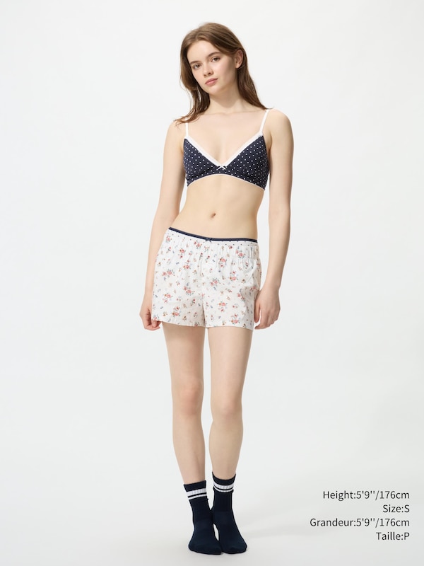 Cotton Boxer Easy Shorts | Print