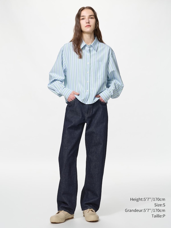 Oxford Boxy Shirt | Striped