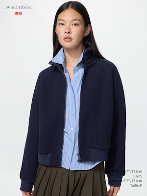 Blouson court polaire