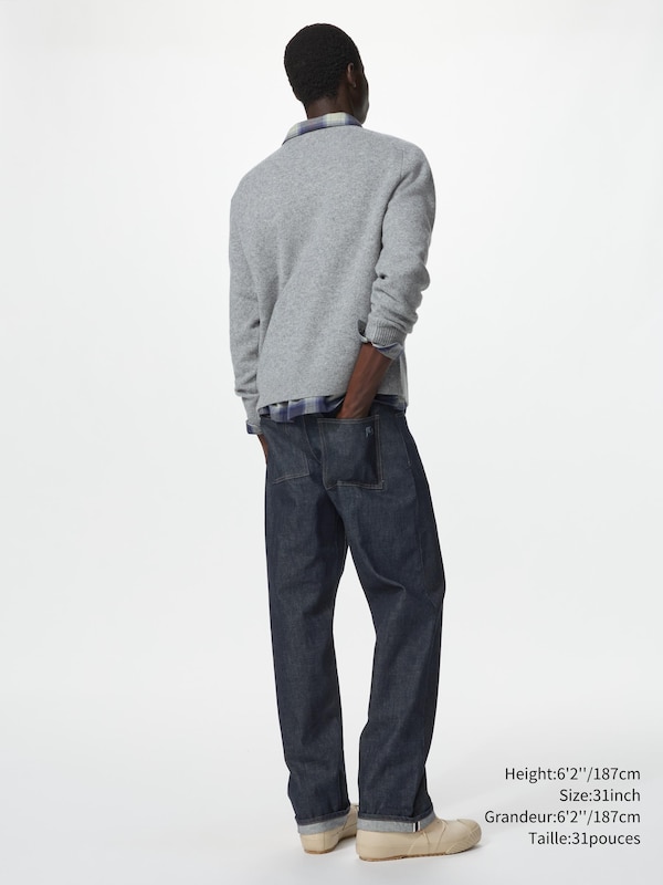 JEAN DROIT AJUSTÉ SELVEDGE | LONG