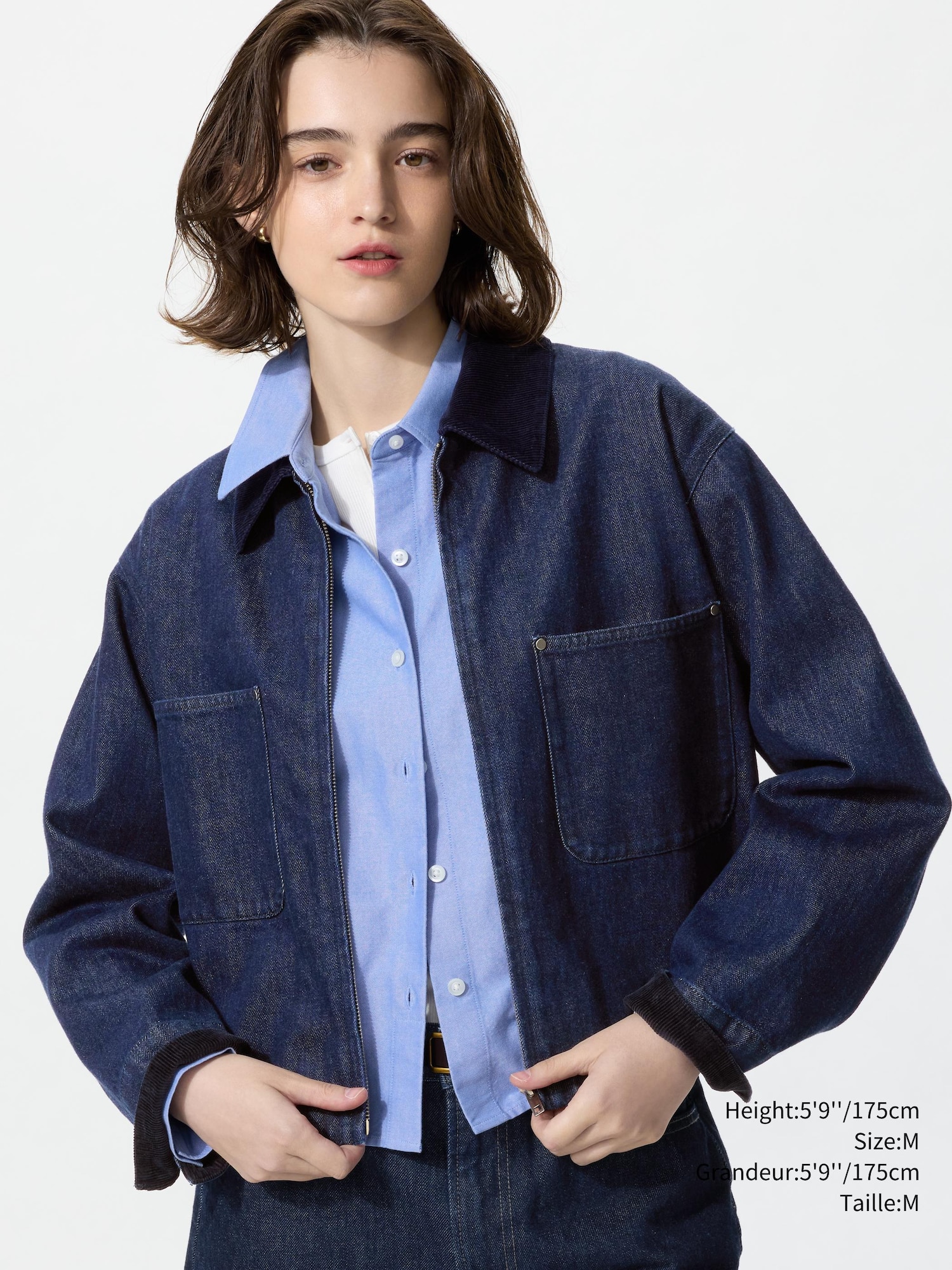 ジャケット・アウター 00s L.G.B. gimmick mini jacket short Women's Zip Up Short Jacket | Denim | UNIQLO CA