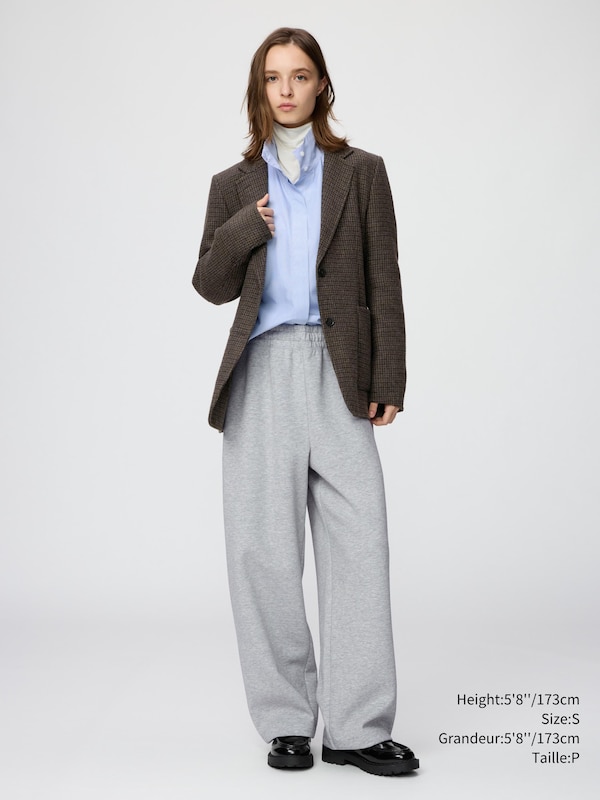Double Face Tailored Jacket | Checked