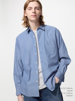 Broadcloth Shirt Long Sleeve | Striped