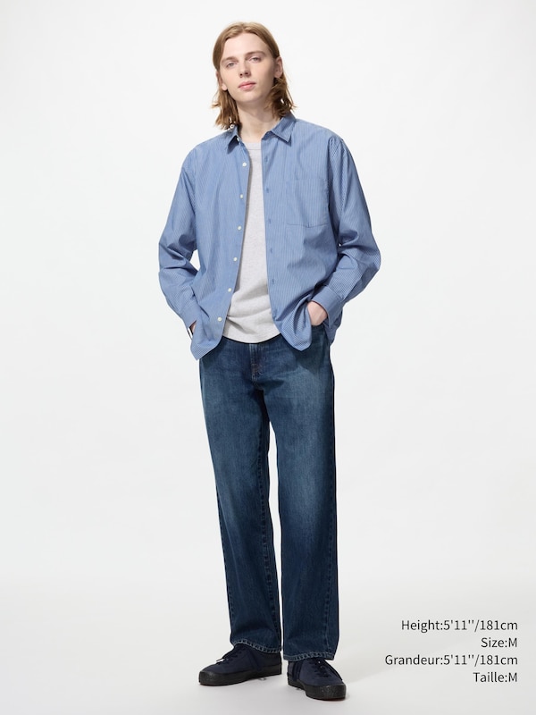 Broadcloth Shirt Long Sleeve | Striped