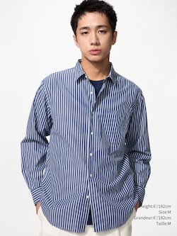 Broadcloth Shirt Long Sleeve | Striped