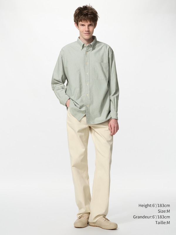 Oxford Oversized Shirt Long Sleeve