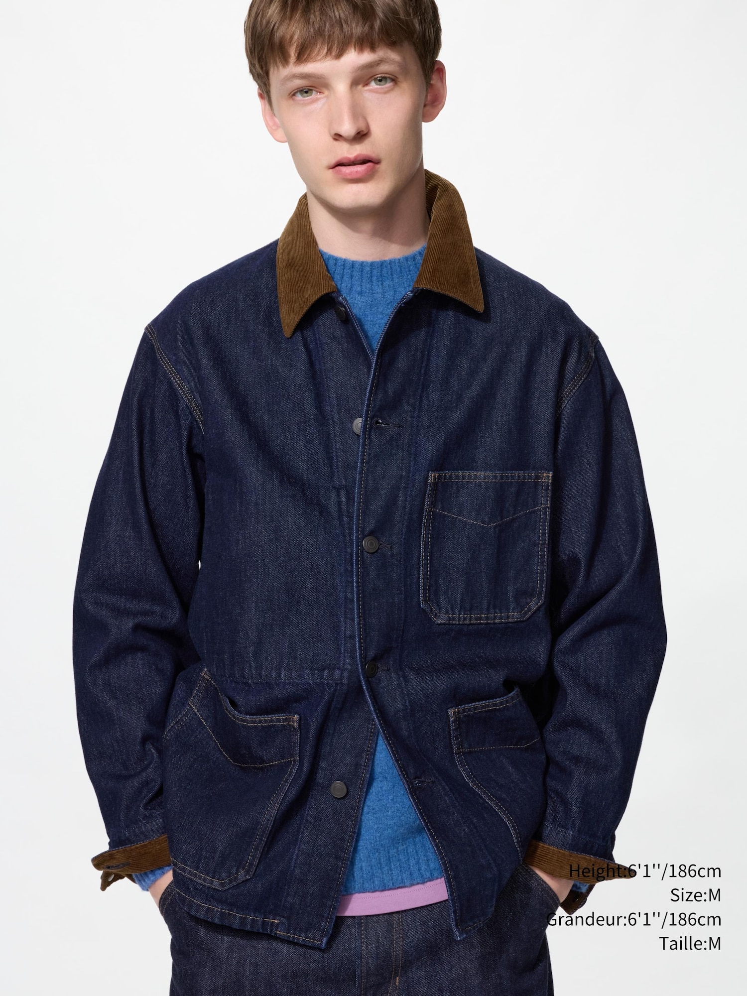 Unisex Coverall | Denim | UNIQLO CA