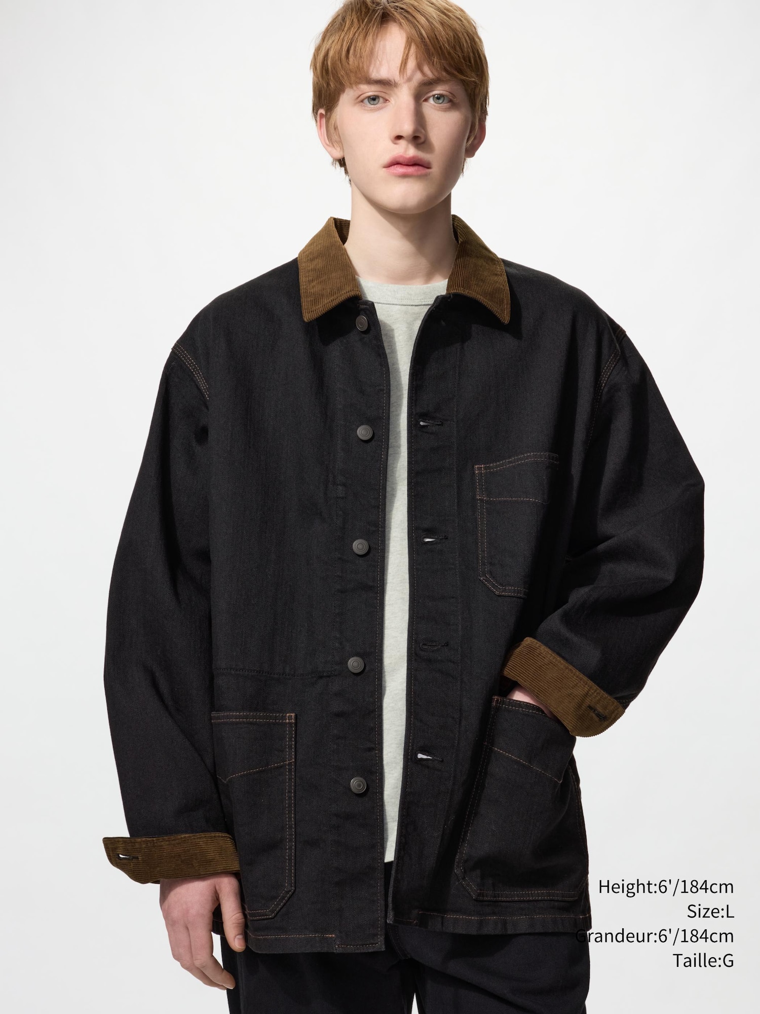 Unisex Coverall | Denim | UNIQLO CA