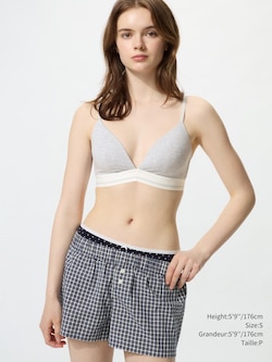 Cotton Wireless Bra