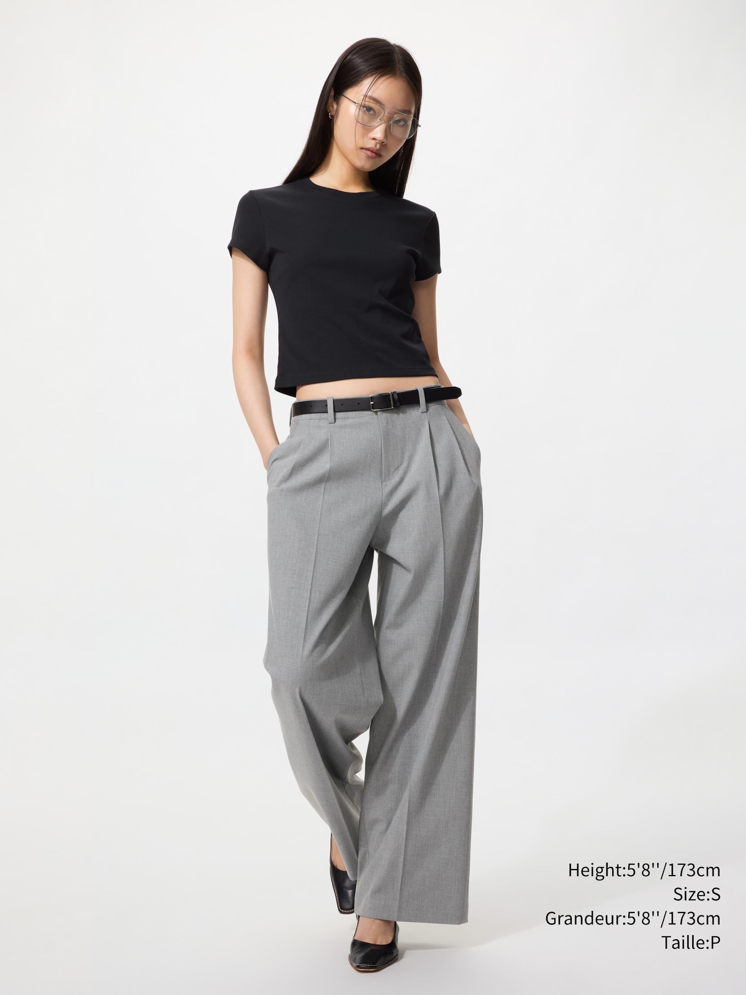 Unisex Smart Wide Straight Pants | Tall | UNIQLO CA