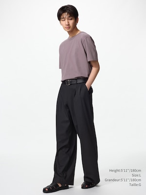 Smart Wide Straight Pants | Tall