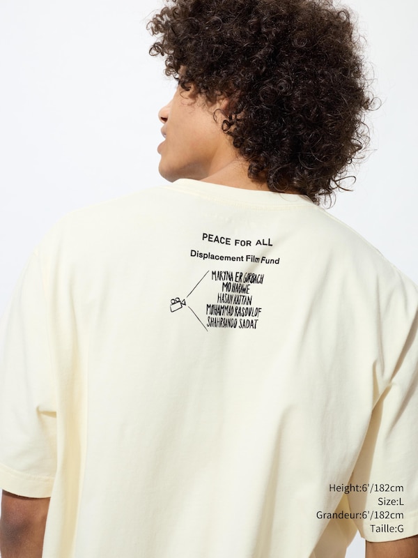 PEACE FOR ALL T-Shirt | Displacement Film Fund
