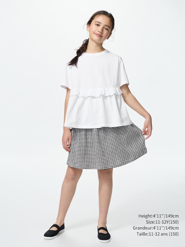 Textured Skort | Check