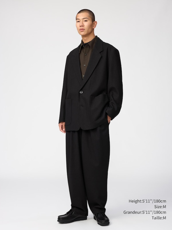VESTE EN JERSEY COL TAILLEUR
